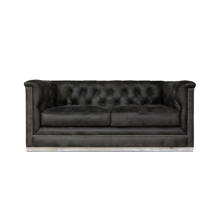 front view of the Hand & Grain Gallant Loveseat