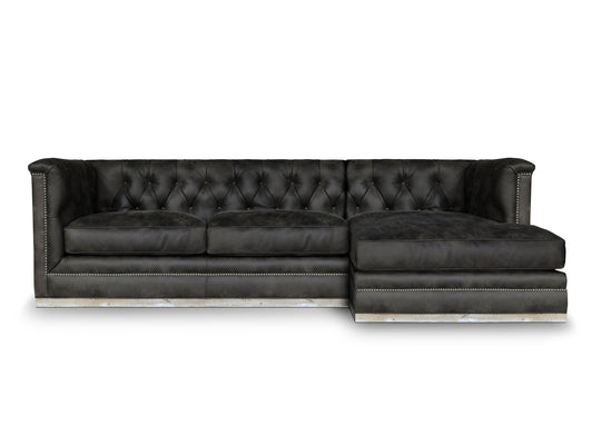 right-side view of the Hand & Grain Gallant Chaise Sectional