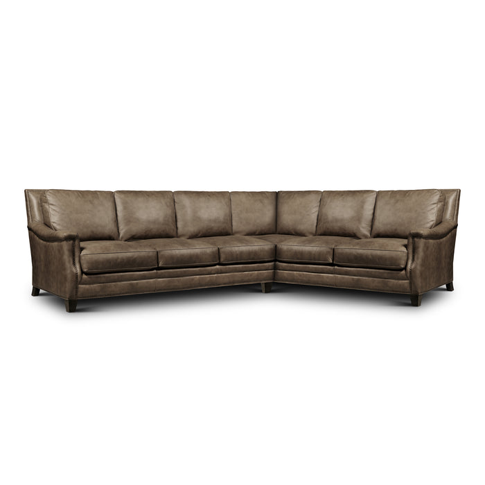 right-side view of the Hand & Grain Versailles Corner Sectional