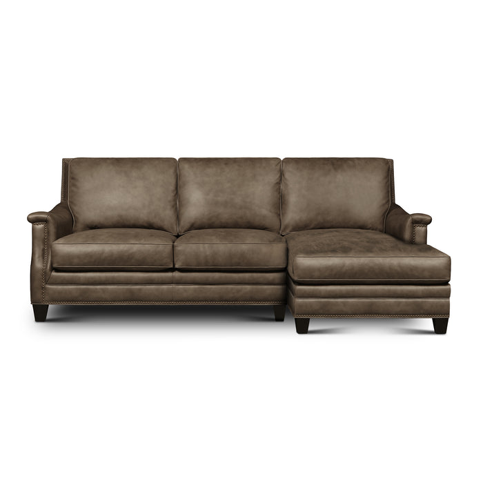 right-side view of the Hand & Grain Versailles Chaise Sectional