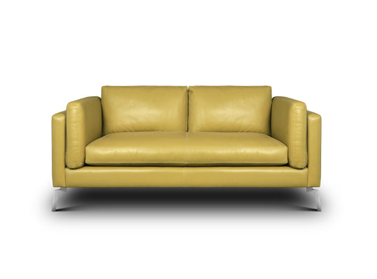 front view of the Hand & Grain Freya Loveseat