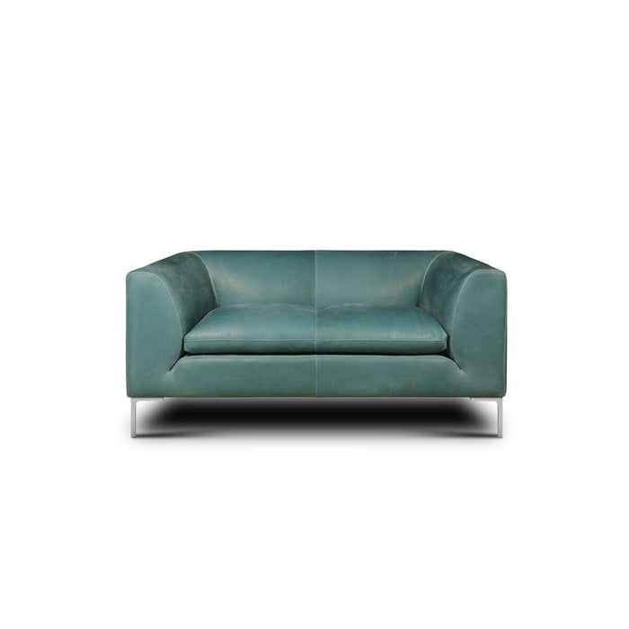 front view of the Hand & Grain Pia Loveseat