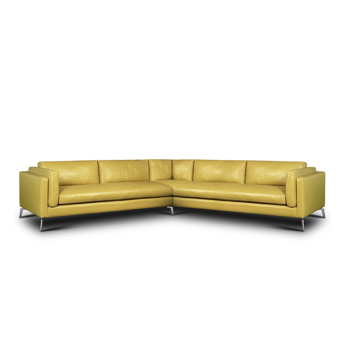 right-side view of the Hand & Grain Freya Corner Sectional