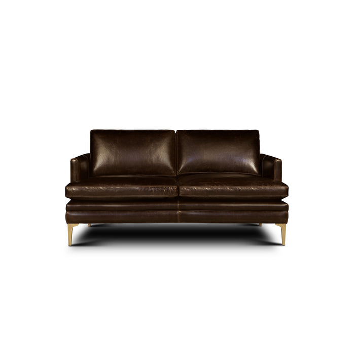 front view of the Hand & Grain Langdon Loveseat