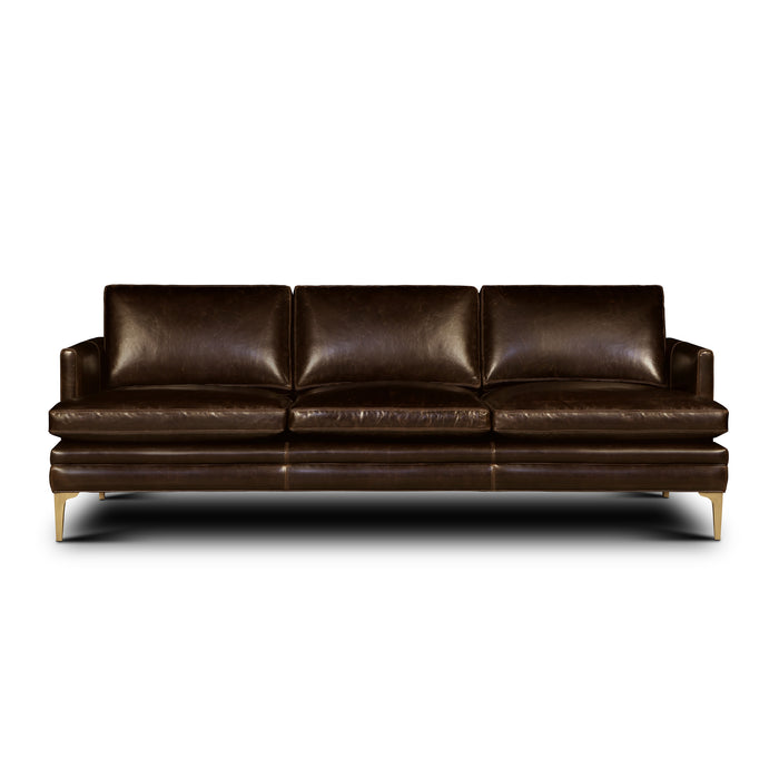 front view of the Hand & Grain Langdon Sofa