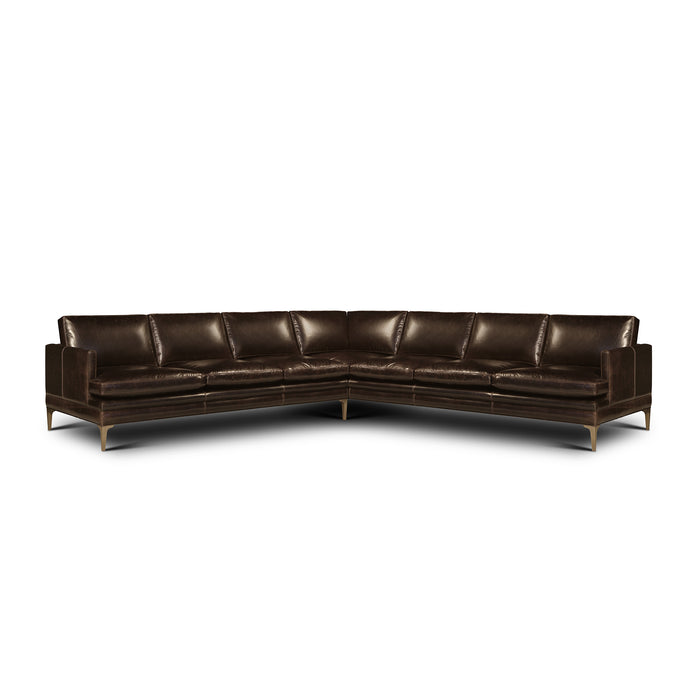right-side view of the Hand & Grain Langdon Corner Sectional