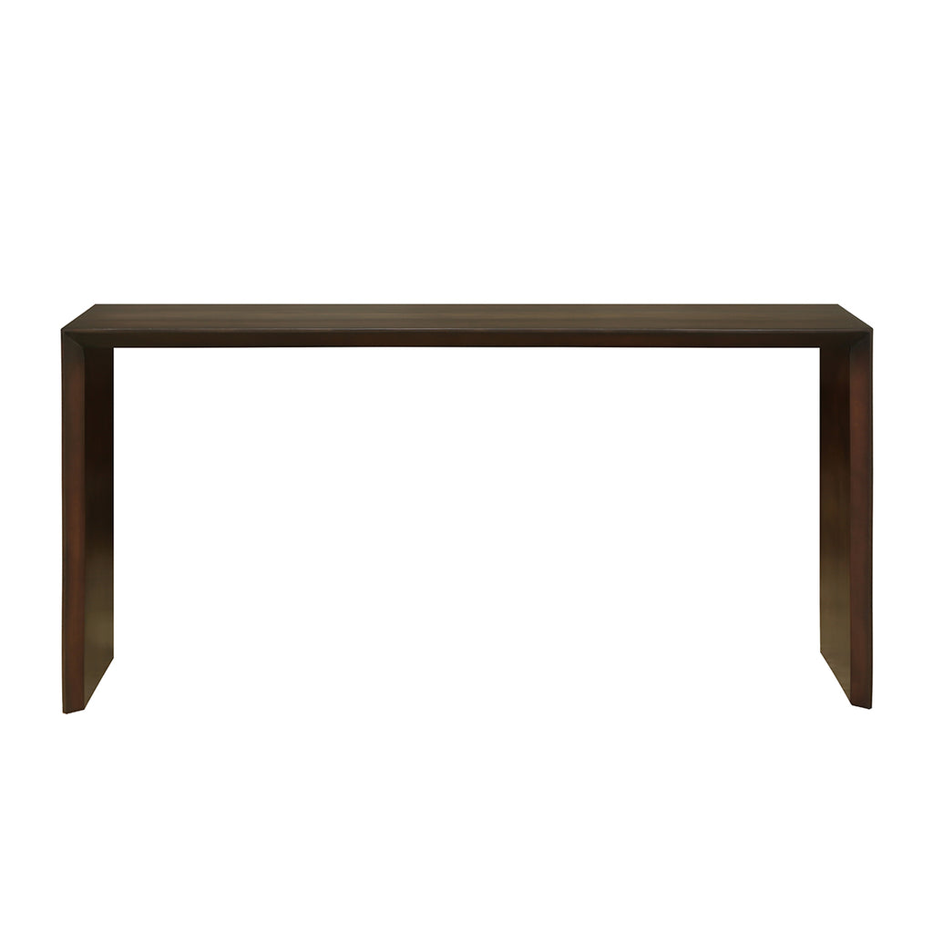 front view of the Hand & Grain Batari Console Table