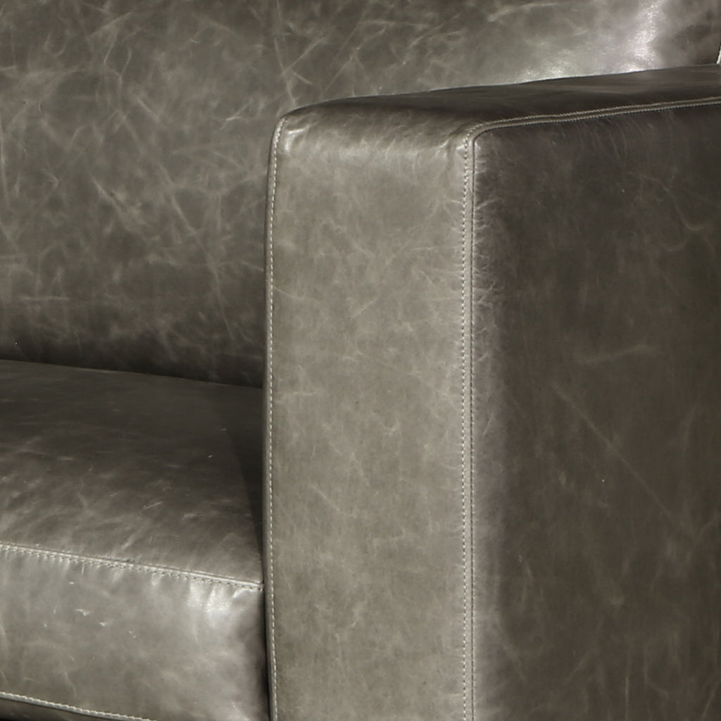arm detail of the Hand & Grain Urbano Corner Sectional