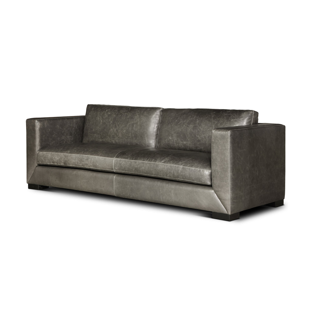 angled view of the Urbano Sofa by Hand & Grain