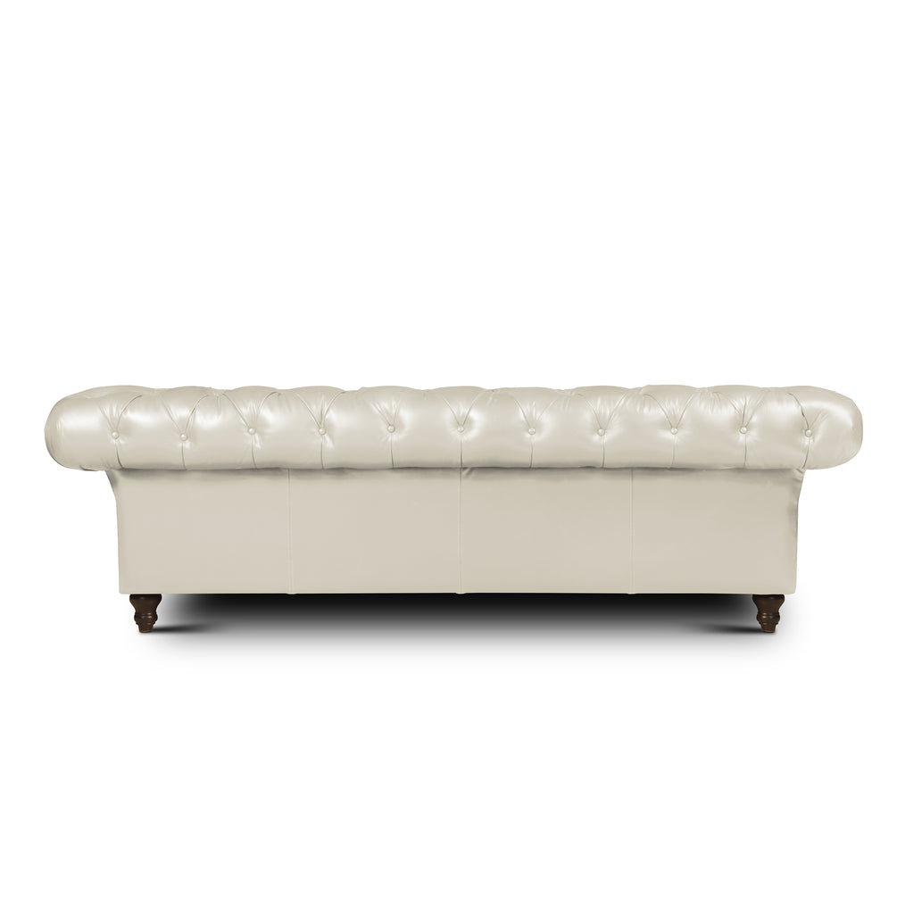 back view of the Lusso Sofa by Hand & Grain