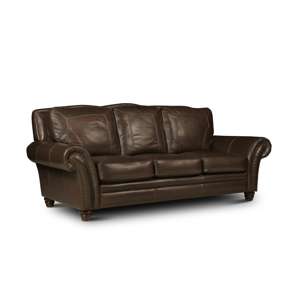 angled view of the Dante Sofa by Hand & Grain