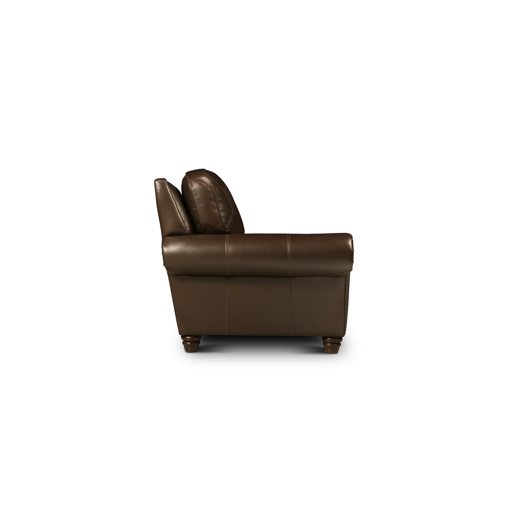 side view of the Hand & Grain Dante Chair