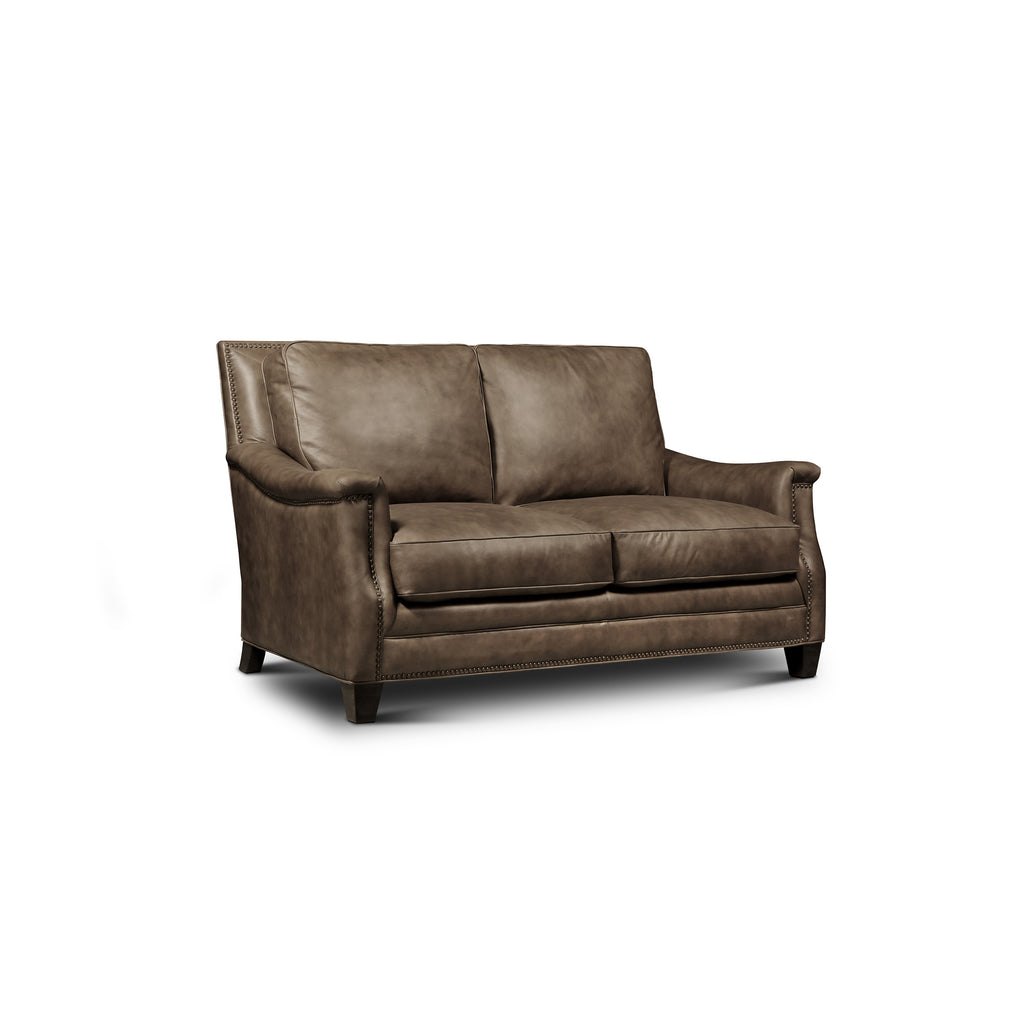 angled view of the Versailles Loveseat by Hand & Grain
