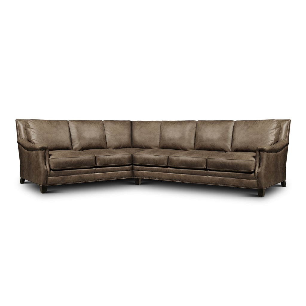 left-side view of the Versailles Corner Sectional by Hand & Grain