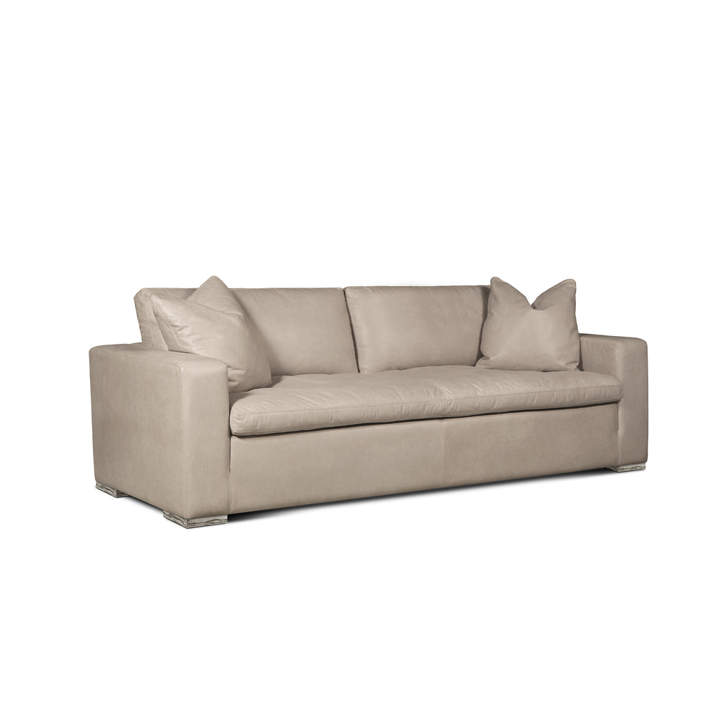 angled view of the Hand & Grain Aksel Sofa