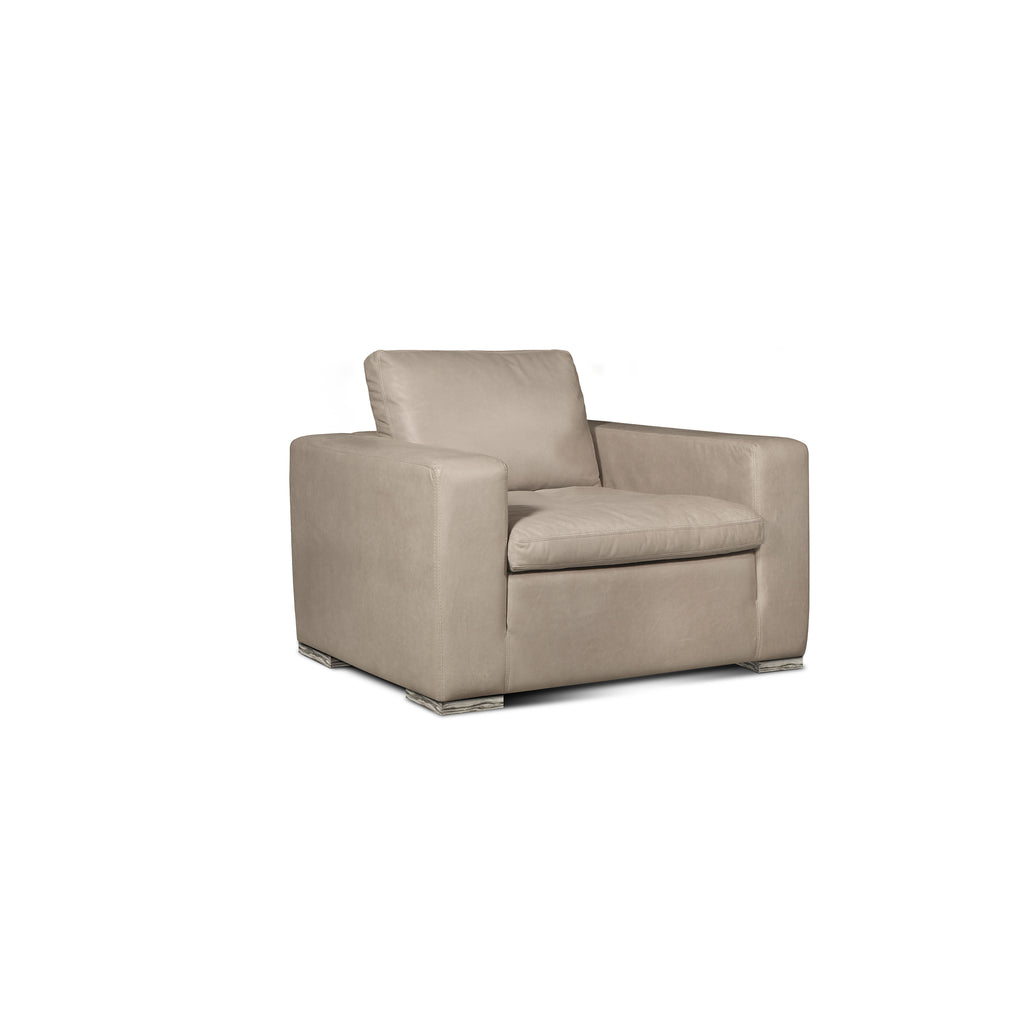 angled view of the Hand & Grain Aksel Chair