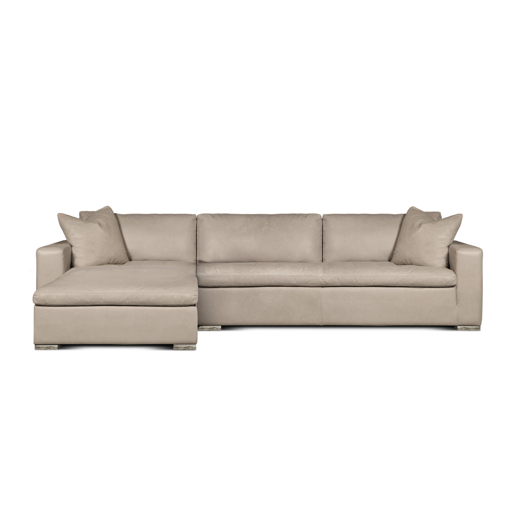 front left-side view of the Hand & Grain Aksel Corner Sectional