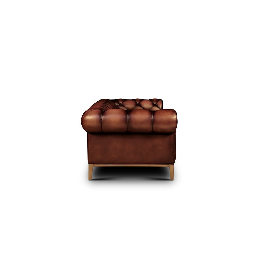 side view of the Hand & Grain Cuomo Sofa
