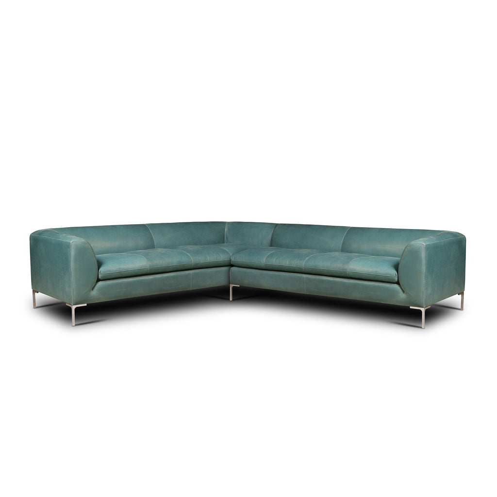 left-side view of the Pia Corner Sectional by Hand & Grain