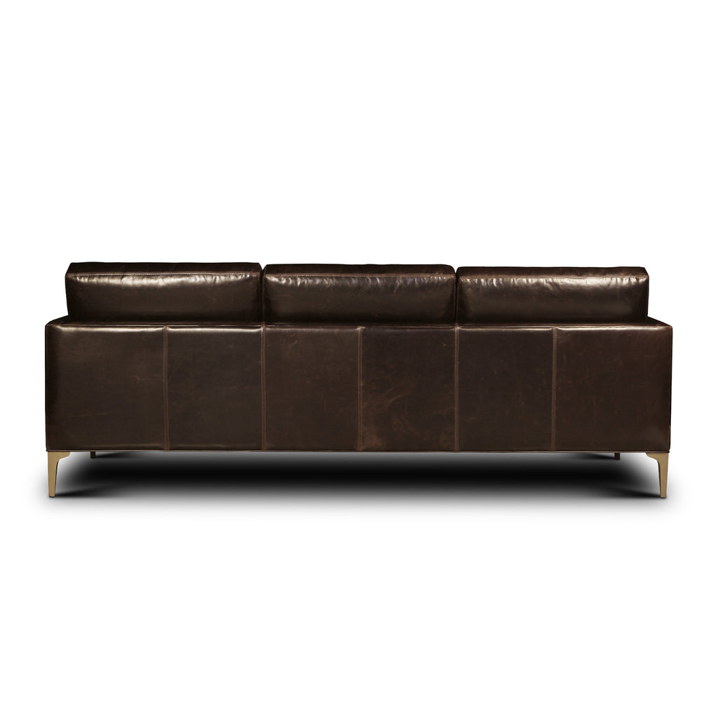 back view of the Langdon Sofa by Hand & Grain