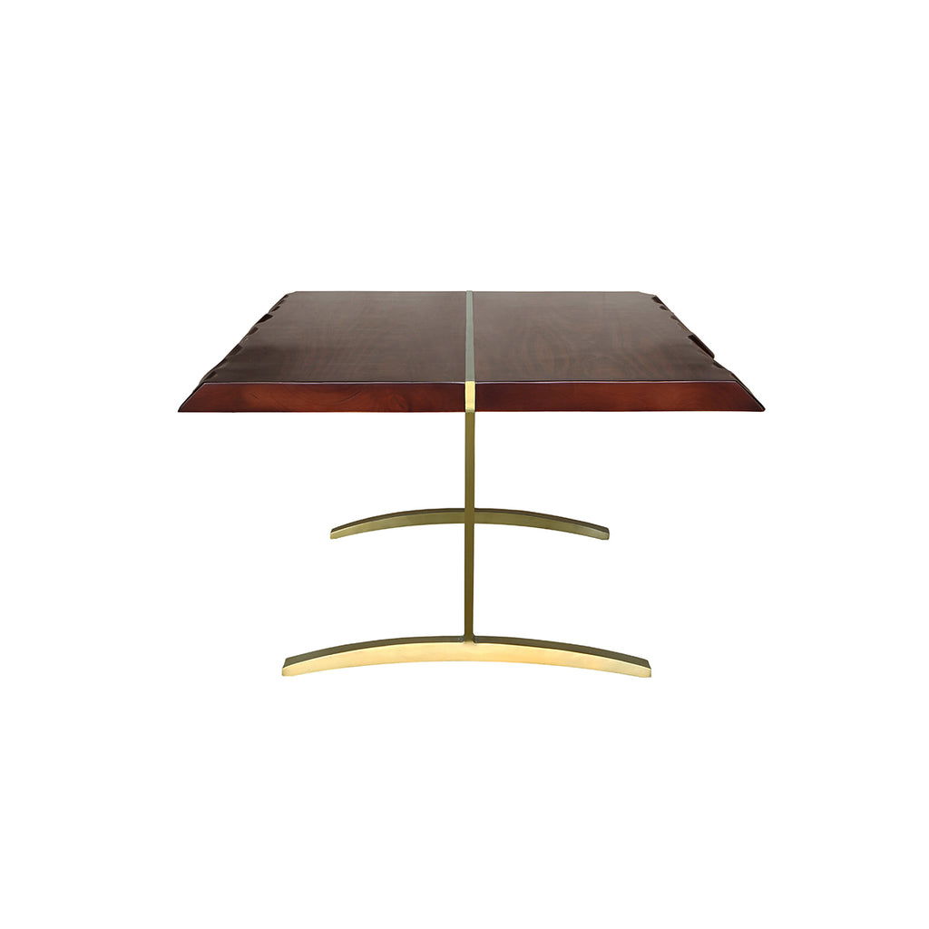 side view of the Hand & Grain Shanta Coffee Table 